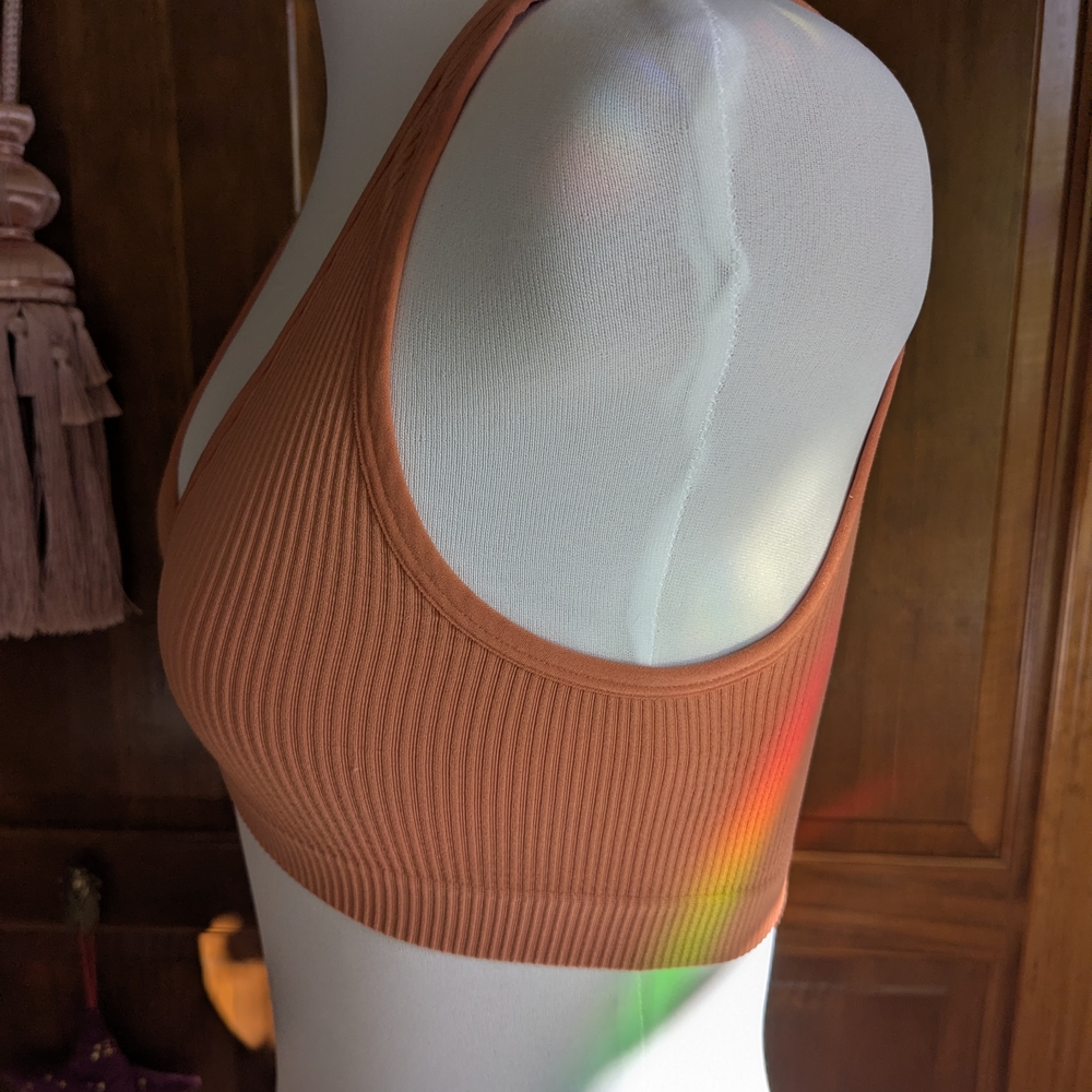 Colsie Ribbed Bra - Picture 4 of 7